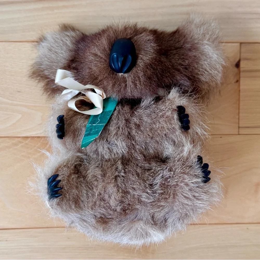 Koala Bear Blue Gum Baby Vintage Teddy Bear Toy 1960’s - Picture 7 of 13